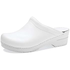Click here to buy Dansko Women's Sonja Box Leather Clog by Dansko.