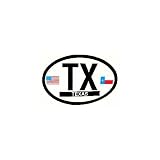 Texas Oval Decal