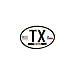 Texas Oval Decal