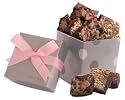 Geoff & Drew's Silver Pink Box of 8 Fresh Baked Brownies