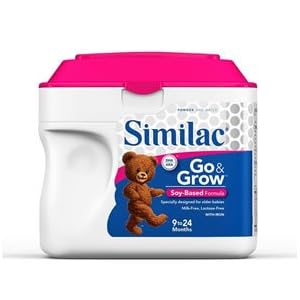 Similac Go & Grow Soy Powder Formula - 22 oz.