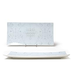 Blue Asiana Oriental Inspired Serving Plate