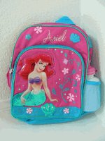 Disney Princess Ariel child backpack - Beautiful girl's backpack inspired by The Little Mermaid