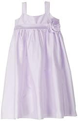 Girls Empire   Waistline Polyester/Taffeta  Dress With a Sash 