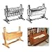 Mission American Baby Cradle Plan (Woodworking Project Paper Plan)