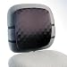 Kensington HalfBack Pad,  Chair Pad for Spine Comfort and Support, in Black (L82021B)