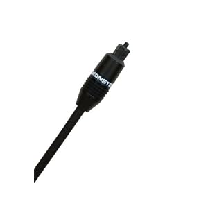 Monster AI ILS100-2M Toslink Fiber Optic Audio Cable for Apple Products (2 meters)