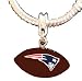 New England Patriots Football Charm with Connector Fits Most Large Hole Bead Bracelets