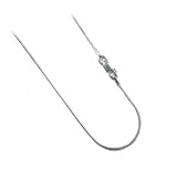 .925 Italian Sterling Silver Nickel Free Snake Chain Necklace in Sizes 7, 14, 16, 18