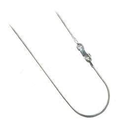 Sterling Silver 1 MM Italian Snake Chain 7",14",16",18": Ian &amp; Valeri Co.: Jewelry