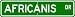 Africanis STREET SIGN ~ High Quality Aluminum ~ Dog Lover