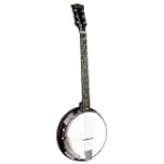 Gold Tone CC-Banjitar Cripple Creek Banjo (Six String, Vintage Brown)