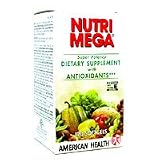 American Health - Nutri Mega Multi Super Potency Pyto-nutrient Vitamin - Mineral - Antioxidant 120 SoftGels