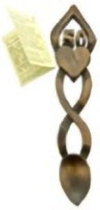 Welsh Love Spoon - 50th Wedding/ Anniversary/Birthday - in Gift Box
