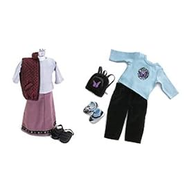 Blue and Purple 2 Complete Christmas Doll Outfits and Accessories for 18 American Girl... by Girlfriends Collection Carpatina Dolls