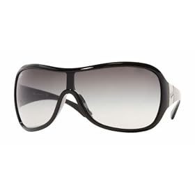 Ray Ban RB4099 601 8G Sunglasses Black Frame With Gray Gradient Lens Size 01-34-135