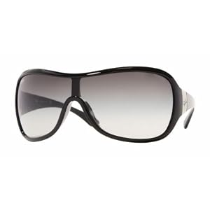 Ray Ban RB4099 601 8G Sunglasses Black Frame With Gray Gradient Lens Size 01-34-135