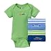 Search : Gerber Blue Stripe 5 pk Onesies - 6-9m