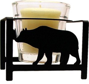 Monazite C-VT-14 Bear Votive Metal Coated