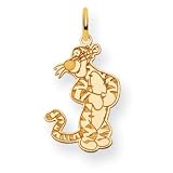14k Disney Tigger Charm - JewelryWeb