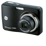 314AwqZfLGL. SL160  GE C1033 10MP Digital Camera with 3X Optical Zoom and 2.4 Inch LCD with Auto Brightness (Black)