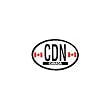 Canada Oval Decal