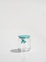 A di Alessi Gianni Glass Jar, Blue Lid, 70 cl, (AMDR04 AZ)