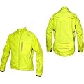More Mile Hi-Viz Tour Elite Cycle Jacket Fluoro Yellow / Reflective Silver