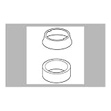 Delta RP50389SS Escutcheon and Gasket - Pull-Out Kitchen Faucet, Stainless