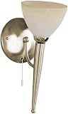 Honsel Leuchten 32121 Wandleuchte mattmessing Glas alabasterfarbig champ