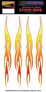 Flames Decal
