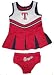 Texas Rangers Girls Two Piece Cheerleader dress with bloomers, Size= 12 Months