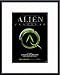 Alien, Art Poster with Metal Frame, poster size: 11