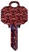 Los Angeles Angels Schlage SC1 House Key