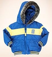 Faux Fur Hooded Puffa Jacket