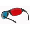 Pro X Style Red/Cyan 3D Glasses for Movies and Games on Flat Screens