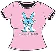 Happy Bunny You Smell Like Butt Adult Baby Doll Tee Shirt