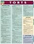 Torts Laminate Reference Chart (Quickstudy: Law)