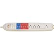7-Outlet Energy Saving Surge Protector with Modem and Coax Cable Protection