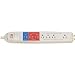 Smart Strip SCG5 Energy Saving Power Strip with Autoswitching Technology and Coaxial Surge Protection