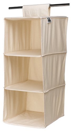 3-Shelf Hanging Clothing Organizer