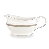 Lenox Landmark Platinum Bone China Sauce Boat