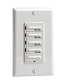Leviton 612-6260M-00W Decora 60-30-20-10 Preset Minute Electronic Timer White