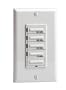 Leviton 612-6260M-00W Decora 60-30-20-10 Preset Minute Electronic Timer, White