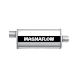 314BNwC5GBL. SL160  Magnaflow 12256 Satin Stainless Steel 2.5 Oval Muffler