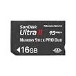 Memory Stick Pro Duo, 16GB, Ultra II