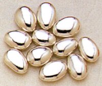 Silver Jordan Almonds [14-Ounce Bag] by Sconza