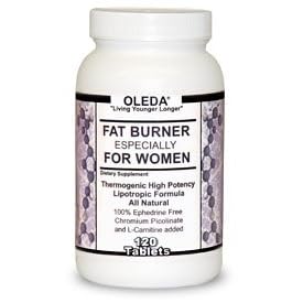 OLEDA Fat Burner Especially For Women - Advanced Thermogenic Formula