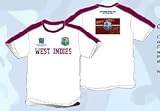 CWC 2007 West Indies Panel TShirt - White, X-Large