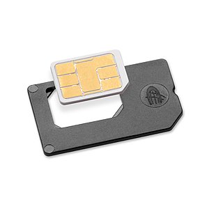 Sadapter SADAPTER4FFTO2FFBLK Nano SIM to Full SIM Card Adapter - Retail Packaging - Gray Sadapter SADAPTER4FFTO2FFBLK Nano SIM to Full SIM Card Adapter - Retail Packaging - Gray